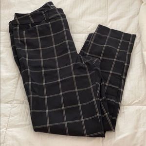 Stretchy pixie high waist work pants
